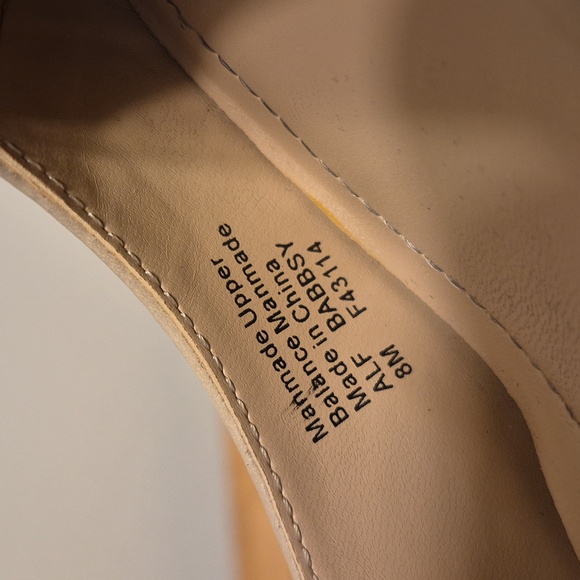 Alfani Tan Cream Pointy Toe Heel Strap Short Pumps BABBSY - Picture 14 of 14